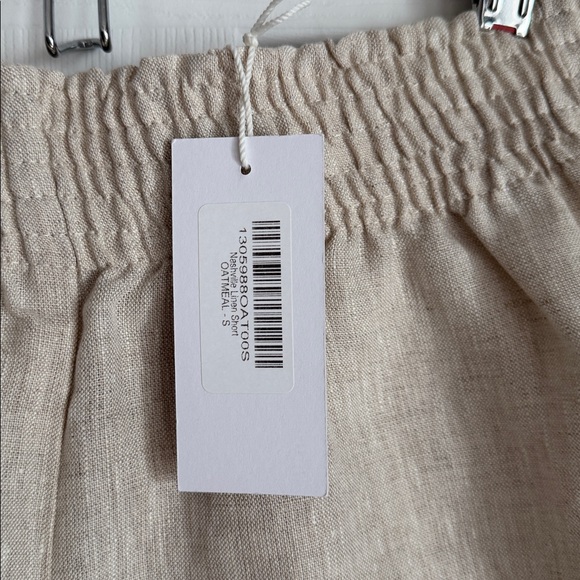 Reformation High Waist Linen Shorts in Tan Sz S.  Next - Picture 3 of 7